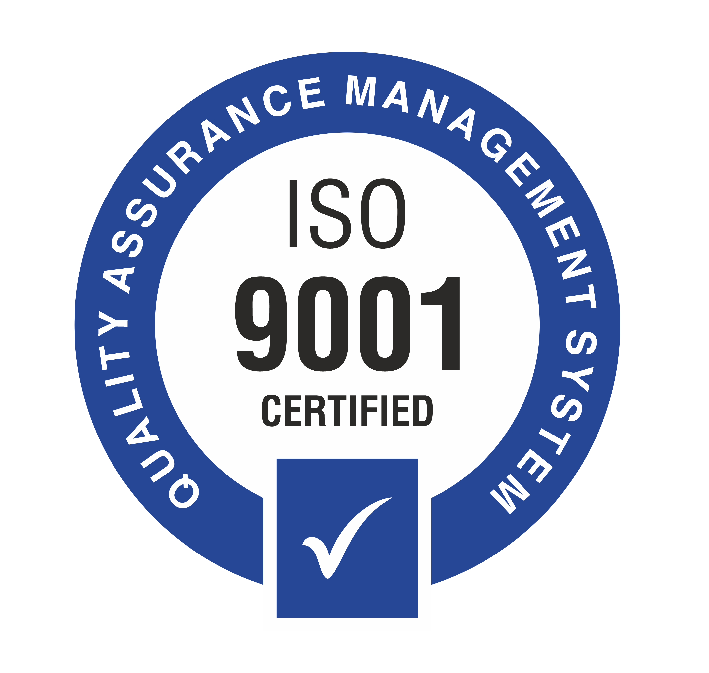 ISO 9001:2015 Certified Company